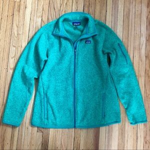 Patagonia Green Zip Up
